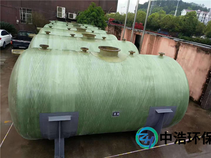5-100立方卧式玻璃钢储罐批量生产中-3