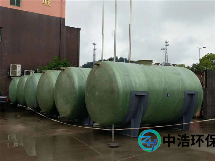5-100立方卧式玻璃钢储罐批量生产中-4