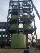 浙江天能新材料200方玻璃钢储罐工程案例